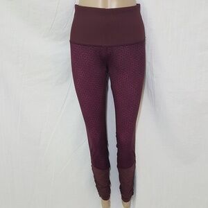 Lululemon Sweaty Endeavor Tight Bordeaux Drama 2